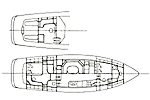 Plan d'aménagement Ocean Cruiser 53.6