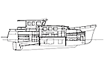 Plan d'ensemble Ocean Cruiser 53.6